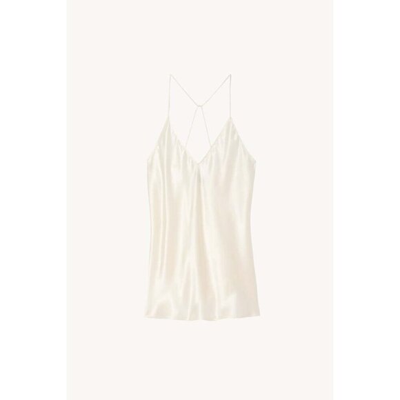 NILI LOTAN Desiree Cami Top in Ivory Small New Womens Sleeveless Tank - Picture 10 of 14